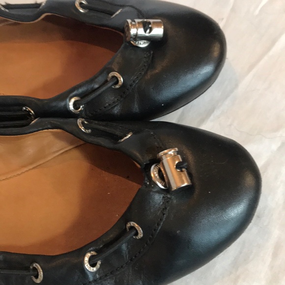 “HUNTER” “Dominica” Black Flats . - Picture 3 of 15